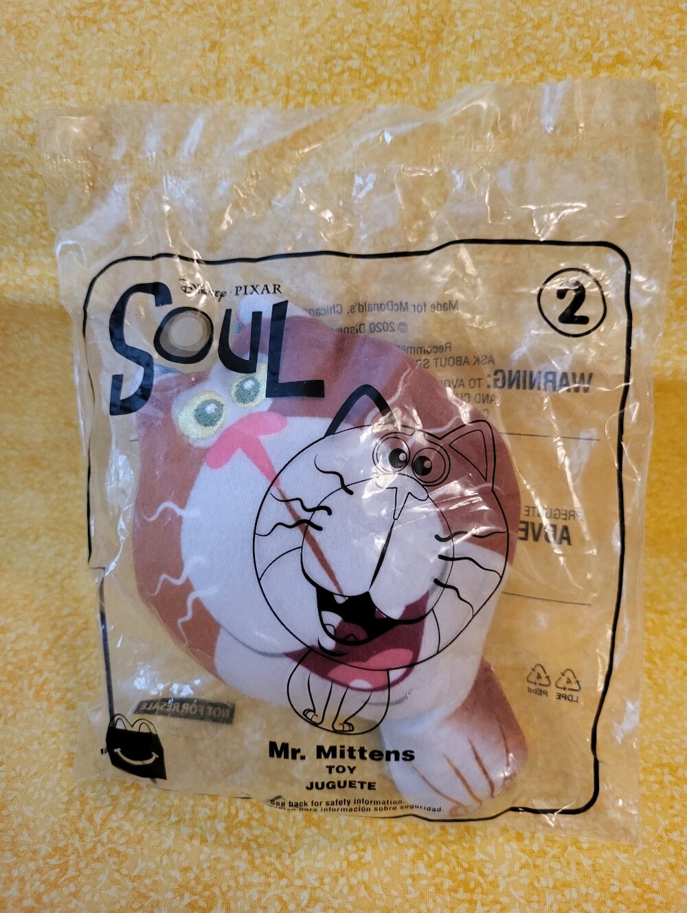 Mr. Mittens from Dusney "Soul" (Happy Meal Toy)